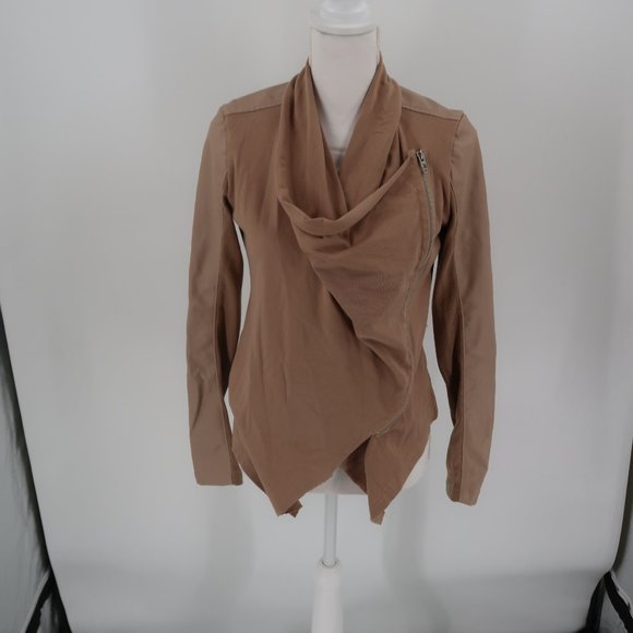Blank NYC Tan Draped Jacket - Picture 3 of 8